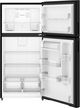 Amana® 30" 19 Cu. Ft. Black Top Freezer Refrigerator with Dual Crisper Drawers-1