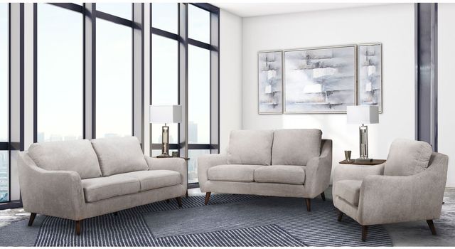 Mazin Furniture Kitchener Light Beige Upholstered Accent Chair-2