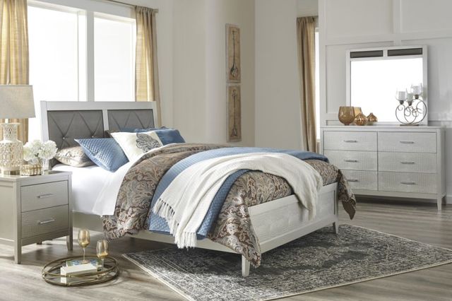 Signature Design by Ashley® Olivet Silver Dresser and Mirror-2
