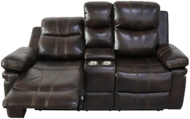 New Classic® Home Furnishings Kellen Brown Power Reclining Loveseat-3