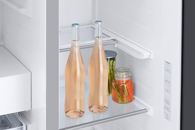 Réfrigérateur côte-à-côte de 36 po Samsung® BESPOKE de 22.6 pi³ - Verre blanc-3