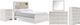 Signature Design by Ashley® Altyra 5-Piece White Full Bookcase Bed Set-0