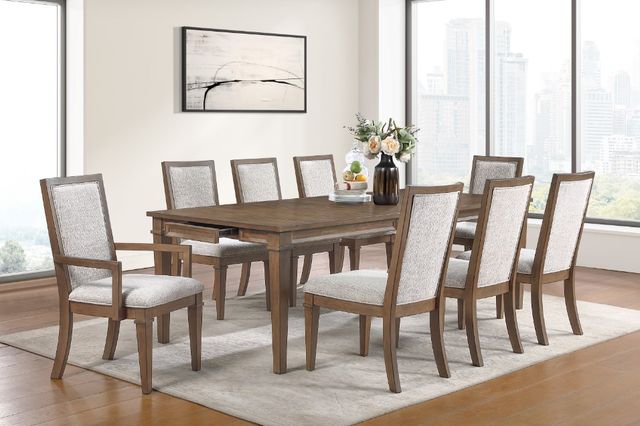 New Classic® Home Furnishings Mariana Vintage Mocha Dining Table-1