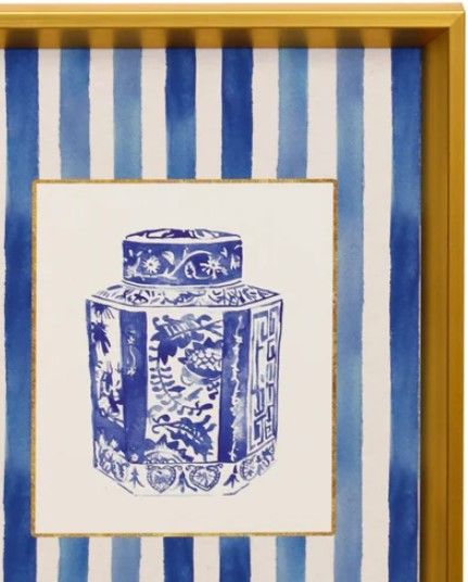 Stylecraft Tamara Day for Stylecraft Chinoiserie Vase I 12" Wall Art-1