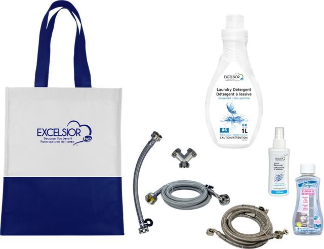 Excelsior® HE 1L Unscented Washer Essentials and Steam Kit Set-0