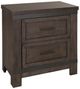 Liberty Furniture Thornwood Hills 4-Piece Rock Beaten Brown with Saw Cuts Queen Panel Bedroom Set-3