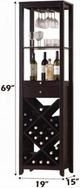 ACME Furniture Casey Wenge Wine Cabinet-2