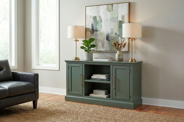 aspenhome® Byron Sage Green 50'' Console with 2-Doors-1