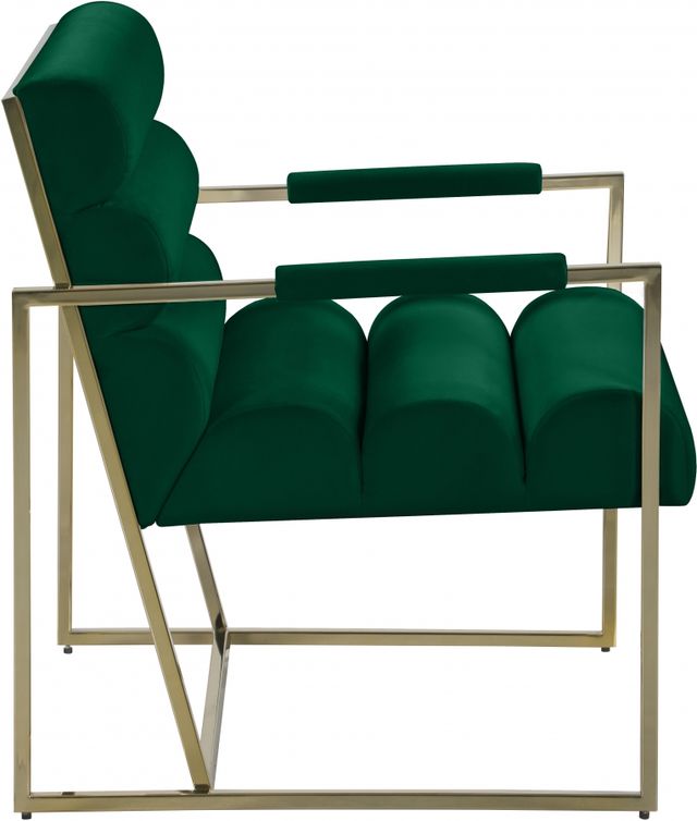 Meridian Furniture Zayne Green Velvet Accent Chair-3