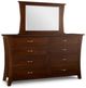 Handstone Customizable Verona Maple Double Dresser with 8 Drawers -0
