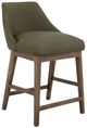 International Furniture Direct Mezquite Brown/Green Barstool-0