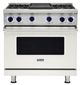 Viking® 7 Series 36" Pure White Pro Style Liquid Propane Gas Range-0