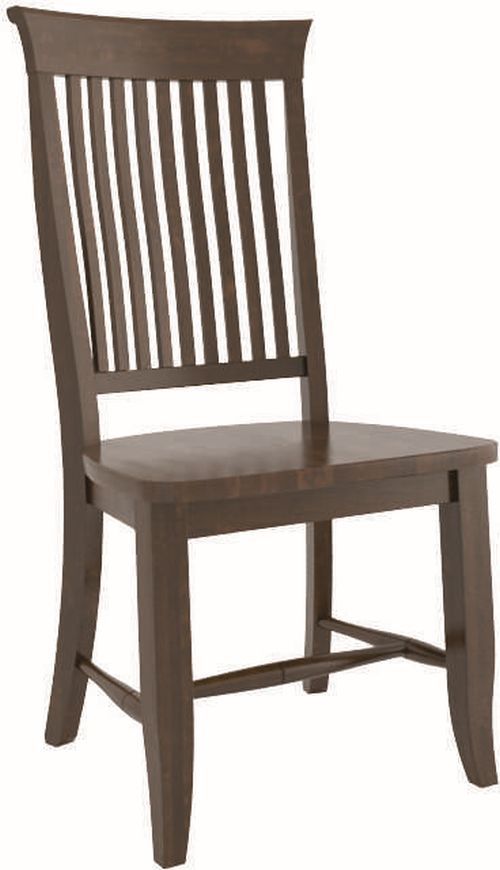 Canadel® Canadel Cognac Washed Wood Side Chair-0