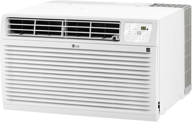 LG 10,000 BTU's White Thru the Wall Air Conditioner with 11,200 BTU's Heating-1