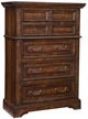 American Woodcrafters 7800 Stonebrook Tabacco Chest-0