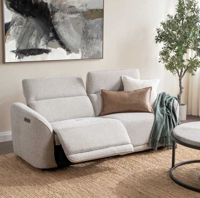 Classic Home Ostend Gray Power Reclining Sofa-2