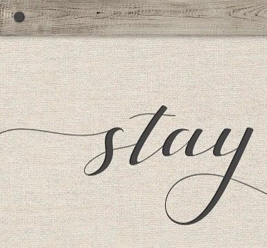 Classy Art Stay Awhile by Amanda Murray Wall Art-1