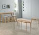 Winners Only® Uptown 4-Piece Natural Oak Counter Dining Set-2