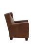 Soft Line 4867 Chestnut All Leather Wing Chair-3