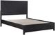 Winners Only® Fresno Charcoal King Panel Bed-2