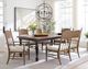 Hooker® Furniture Americana Honey Dining Table with Molasses Base-1