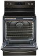 Whirlpool® 30" Black Stainless Free Standing Electric Range-1