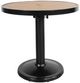 CabanaCoast® Customizable Kensington Wooden 32" Outdoor Round Pedestal Dining Table-0