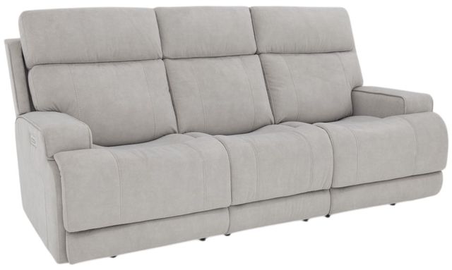 BarcaLounger® Casual Comfort Ashbee Arula Dove Power Reclining Sofa with Power Headrest-0
