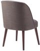 Olliix by Madison Park Charcoal Bexley Rounded Back Dining Chair-1