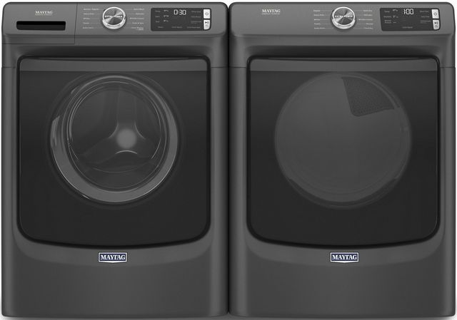 Maytag Front Load Washer (MHW5630MBK) - Volcano Black