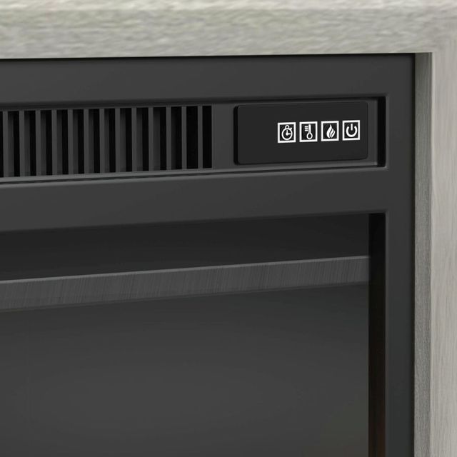 Elements International Westland 4-Piece Almond Entertainment Unit with 82" TV Console-2