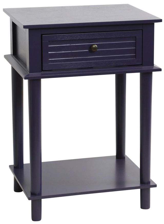 Stylecraft Navy Side Table-0