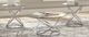American Wholesale Furniture Uptown 3-Piece Silver Occasional Table Set-3