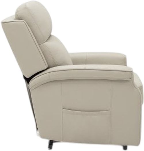 BarcaLounger® Lena Rainer Dove Leather Power Lift Recliner-4