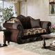 Furniture of America® Ronja Dark Brown Loveseat-0