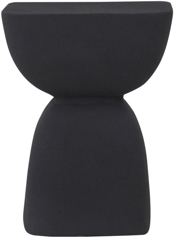 Renwil® Frans Matte Black Side Table-2