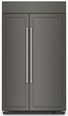 KitchenAid® 48 in. 30.0 Cu. Ft. Panel Ready Built In Counter Depth Side-by-Side Refrigerator