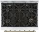 FORNO® Antico Series Alta Qualita 36" White Pro Style Gas Range-4