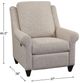 Bassett® Furniture Benchmade Beige Power Recliner-3