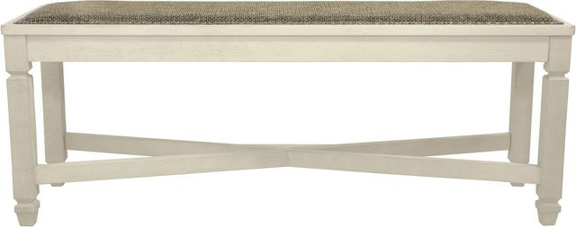 Signature Design by Ashley® Bolanburg Two-Tone Dining Bench-1