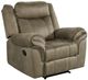 Elements International Sorrento 3-Piece Brown Living Room Seating Set-3