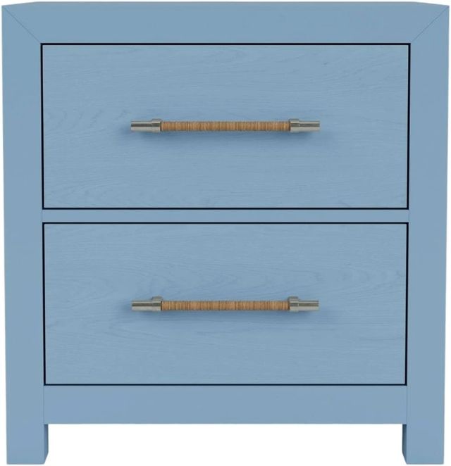 Riverside Furniture Rosalie Cabana Blue Nightstand-2