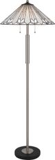 CAL Lighting & Accessories Tiffany Bronze Floor Lamp-0