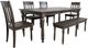 Jofran Inc. Madison County 6-Piece Barnwood Dining Set-0