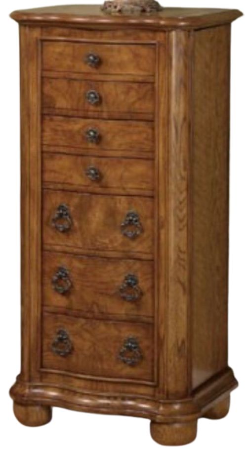 Powell® Porter Valley Jewelry Armoire Chesnick Furniture Victoria, TX