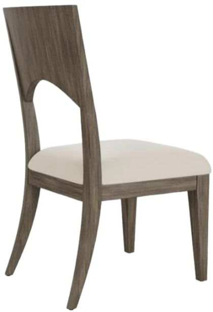 Riverside Furniture Sariel 2-Piece Designer Espresso Upholstered Side Chair Set-3