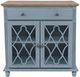 Jofran Inc. Aurora Hills Brushed Blue 2-Door Accent Chest-1