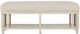 Currey & Company Norene Demetria/Fog Gray Bench-1