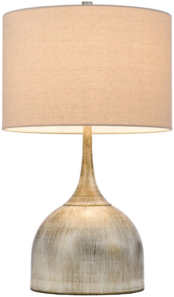 Cal® Lighting & Accessories Evanston 2-Piece Drifted Wood Table Lamp Set-1
