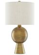 Currey & Company Rami Antique Brass Table Lamp-0
